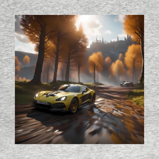 Forza horizon 4 inspired art by IOANNISSKEVAS